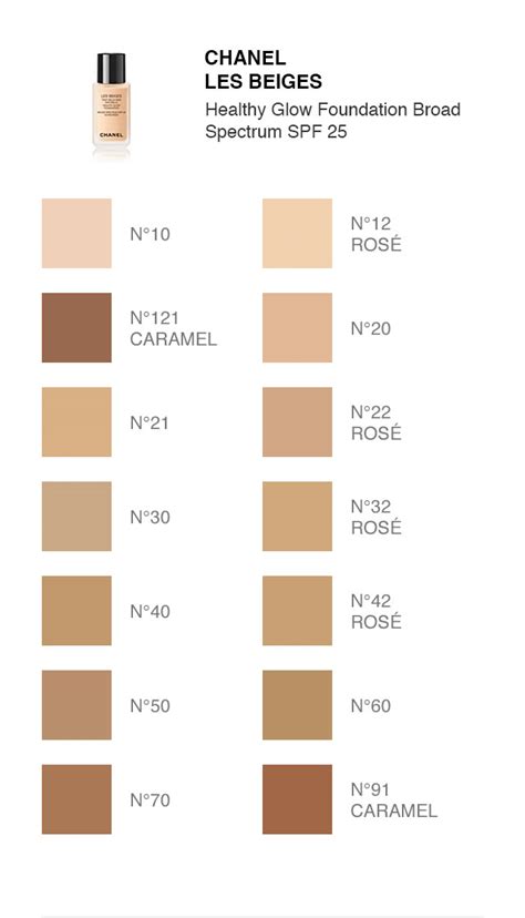 chanel beige 10|chanel les beiges colour chart.